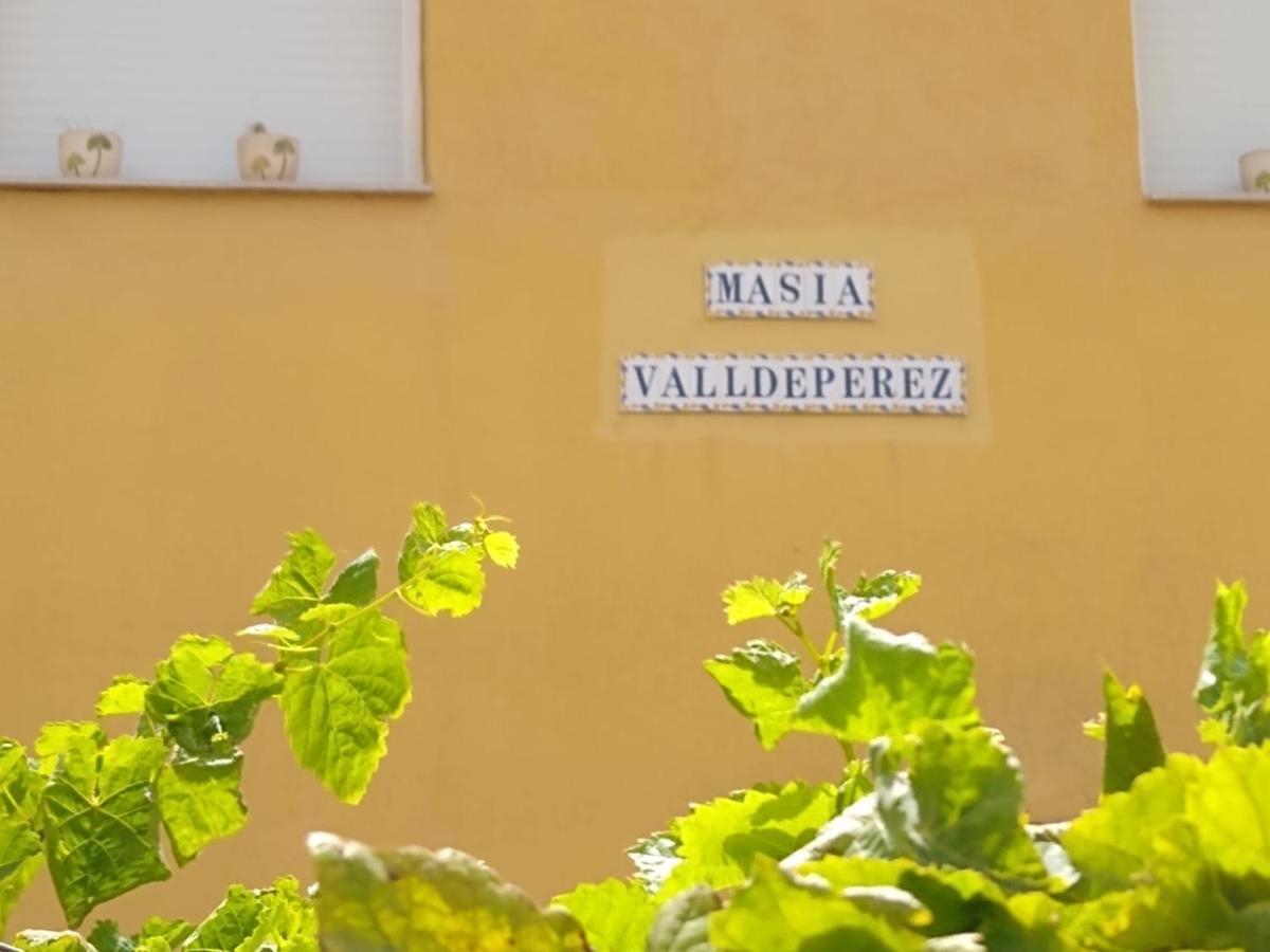 Alojamiento Rural Masia Valldeperez L'Ampolla Kültér fotó
